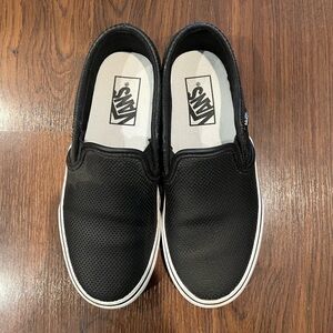 Vans Asher Women's Perforated Slip-On Shoes, Size 6